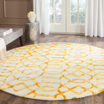 Safavieh Dip Dye 712 Rug, DDY712 - Ivory / Gold