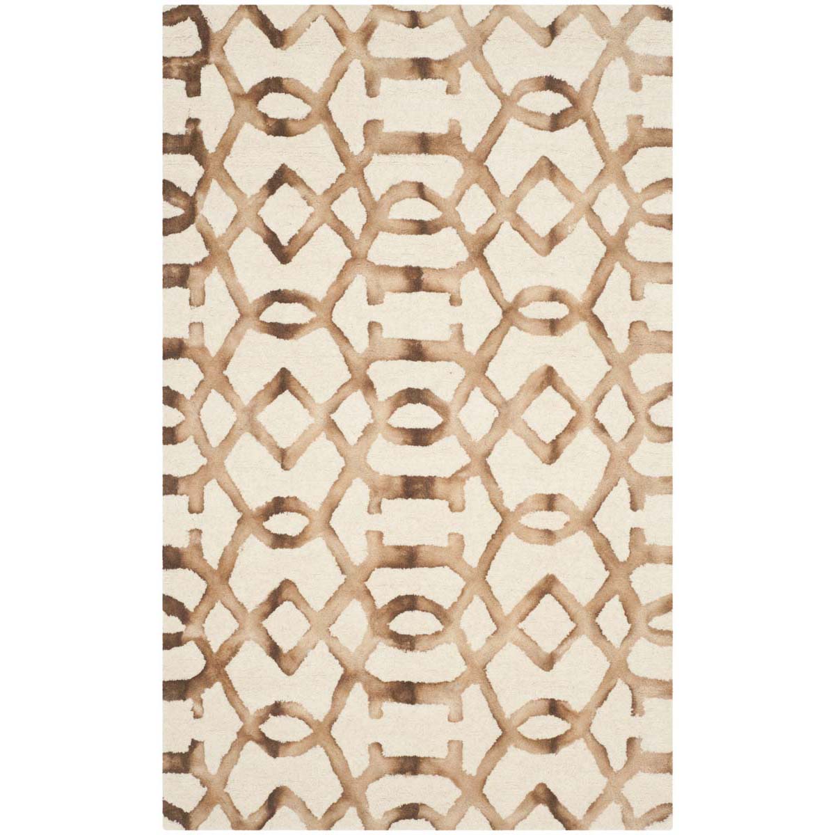 Safavieh Dip Dye 712 Rug, DDY712 - Ivory / Camel