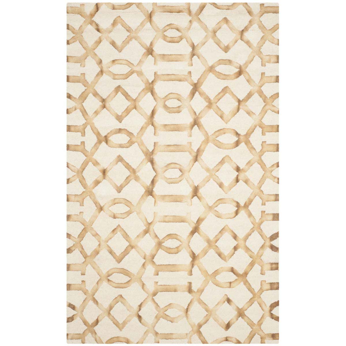 Safavieh Dip Dye 712 Rug, DDY712 - Ivory / Camel