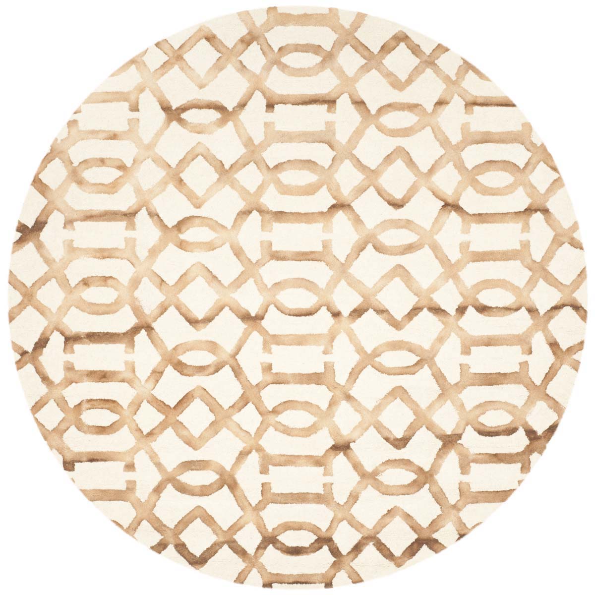 Safavieh Dip Dye 712 Rug, DDY712 - Ivory / Camel