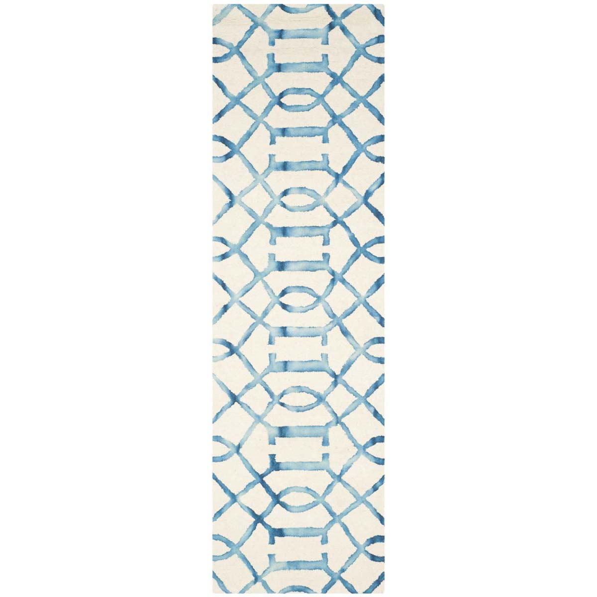 Safavieh Dip Dye 712 Rug, DDY712 - Ivory / Turquoise