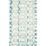 Safavieh Dip Dye 712 Rug, DDY712 - Ivory / Turquoise