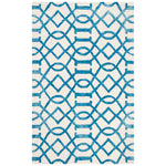 Safavieh Dip Dye 712 Rug, DDY712 - Ivory / Turquoise