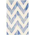 Safavieh Dip Dye 715 Rug, DDY715 - Ivory / Blue