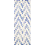 Safavieh Dip Dye 715 Rug, DDY715 - Ivory / Blue