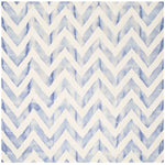 Safavieh Dip Dye 715 Rug, DDY715 - Ivory / Blue