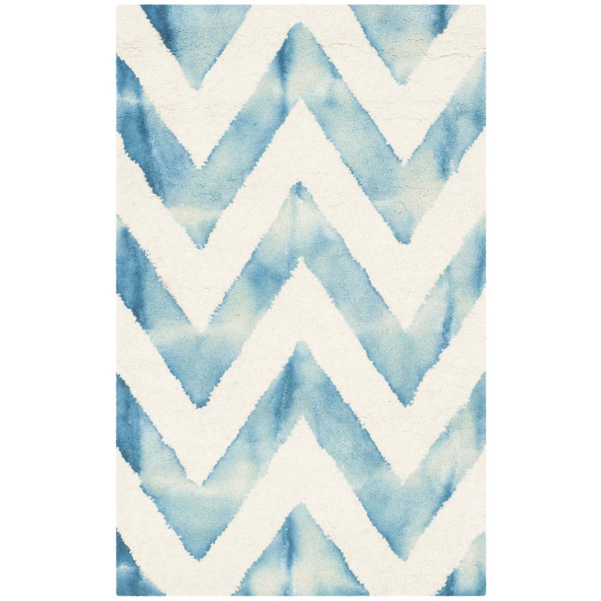 Safavieh Dip Dye 715 Rug, DDY715 - Ivory / Turquoise