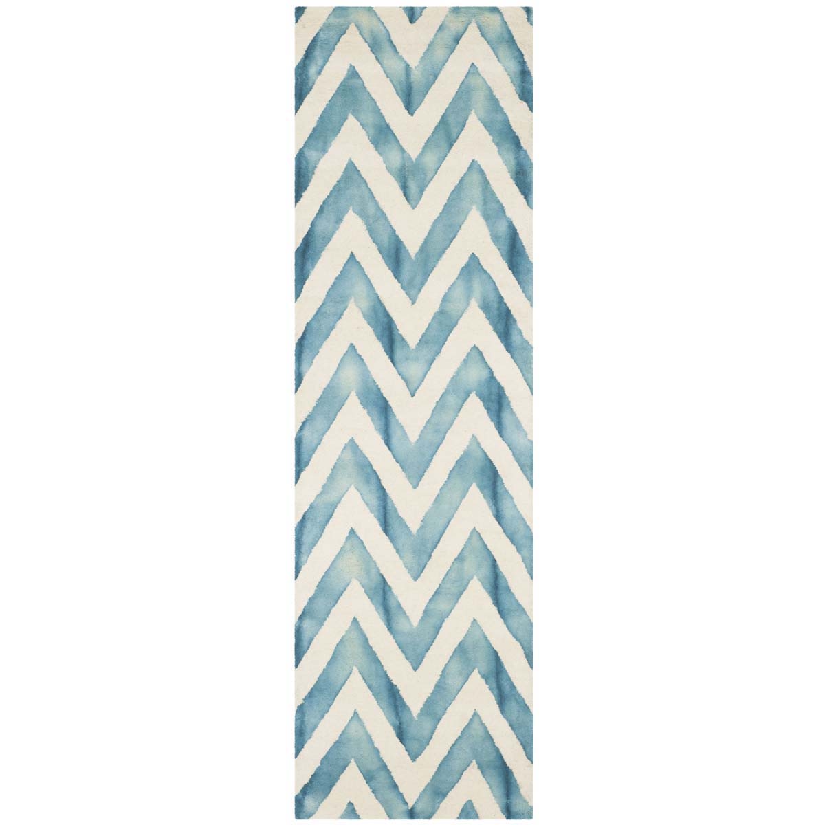 Safavieh Dip Dye 715 Rug, DDY715 - Ivory / Turquoise