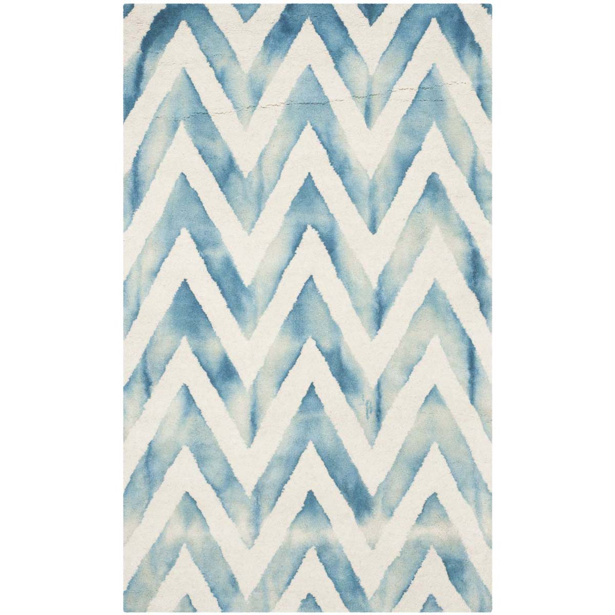 Safavieh Dip Dye 715 Rug, DDY715 - Ivory / Turquoise