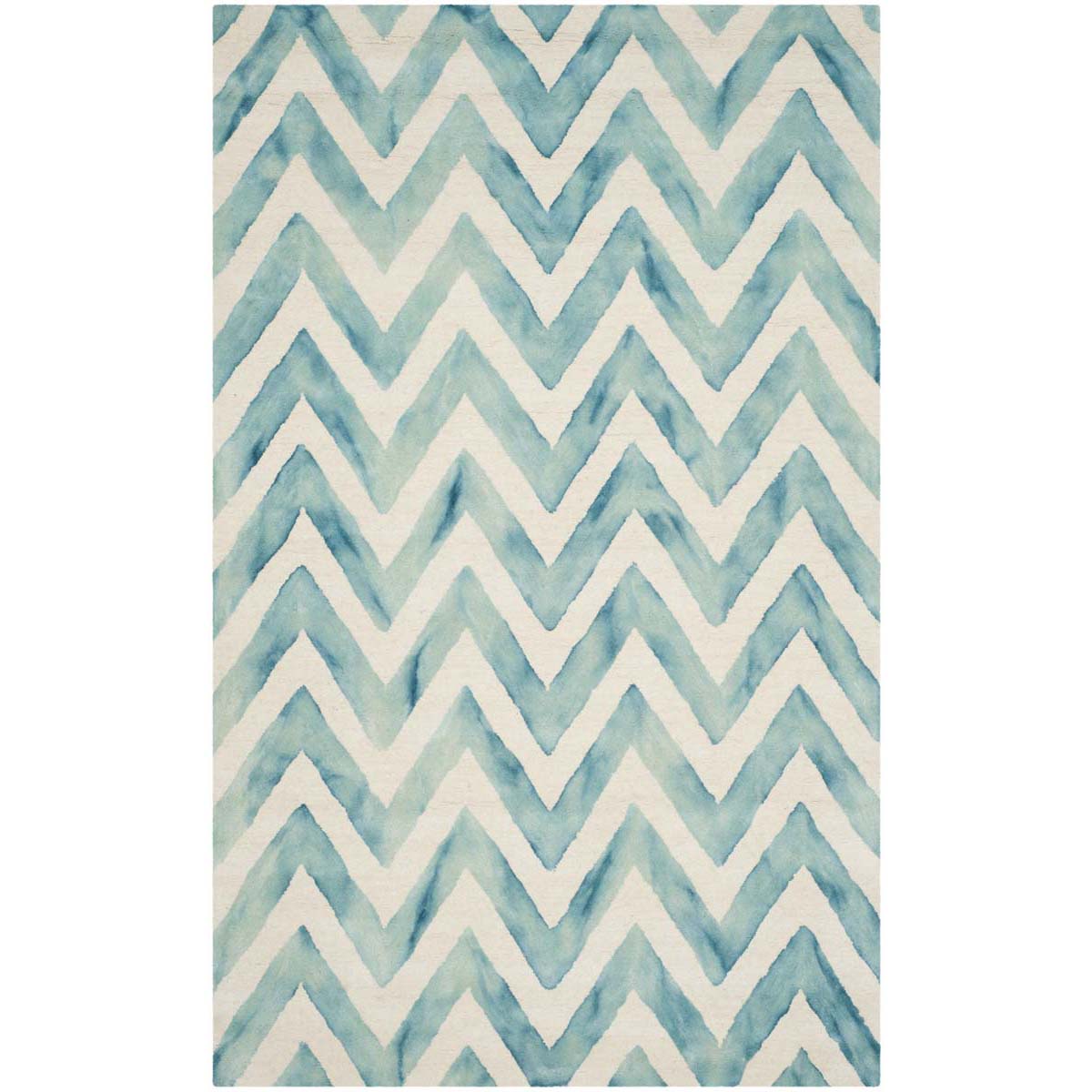 Safavieh Dip Dye 715 Rug, DDY715 - Ivory / Turquoise