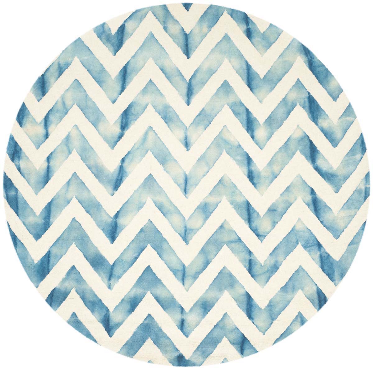 Safavieh Dip Dye 715 Rug, DDY715 - Ivory / Turquoise