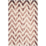 Safavieh Dip Dye 715 Rug, DDY715 - Ivory / Maroon