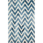 Safavieh Dip Dye 715 Rug, DDY715 - Ivory / Navy