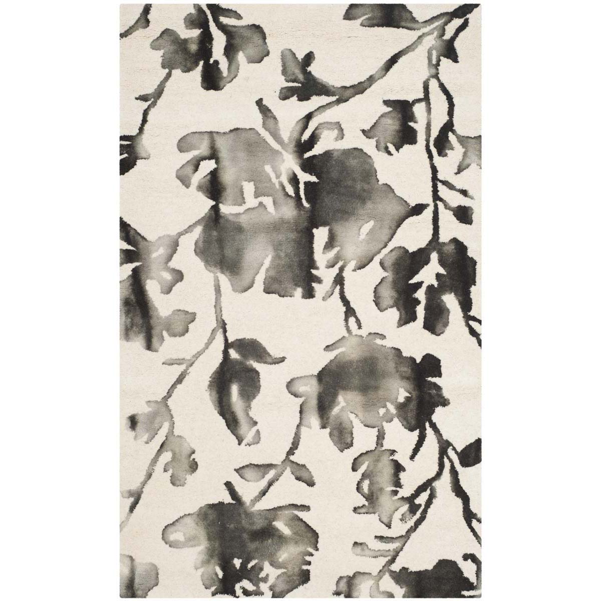 Safavieh Dip Dye 716 Rug, DDY716 - Ivory / Charcoal