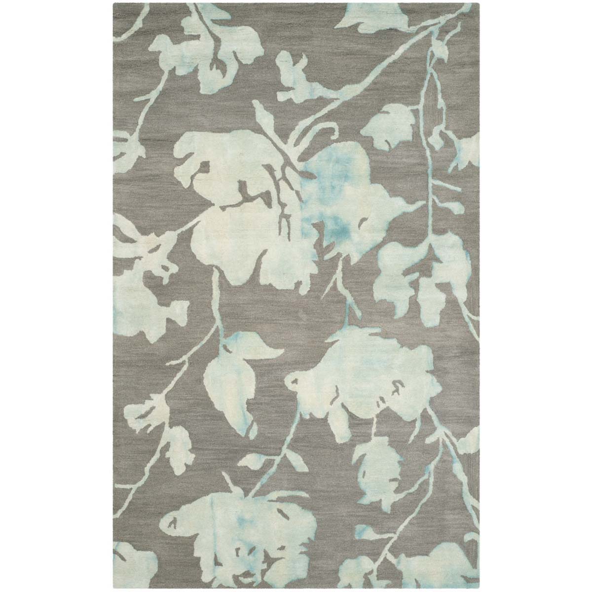 Safavieh Dip Dye 716 Rug, DDY716 - Grey / Turquoise