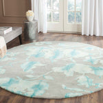 Safavieh Dip Dye 716 Rug, DDY716 - Grey / Turquoise