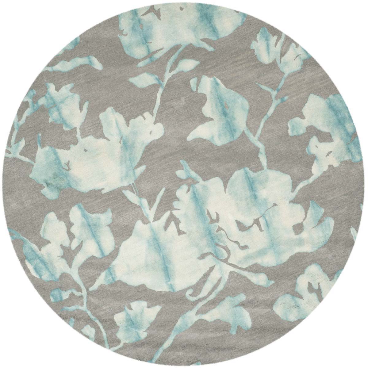 Safavieh Dip Dye 716 Rug, DDY716 - Grey / Turquoise