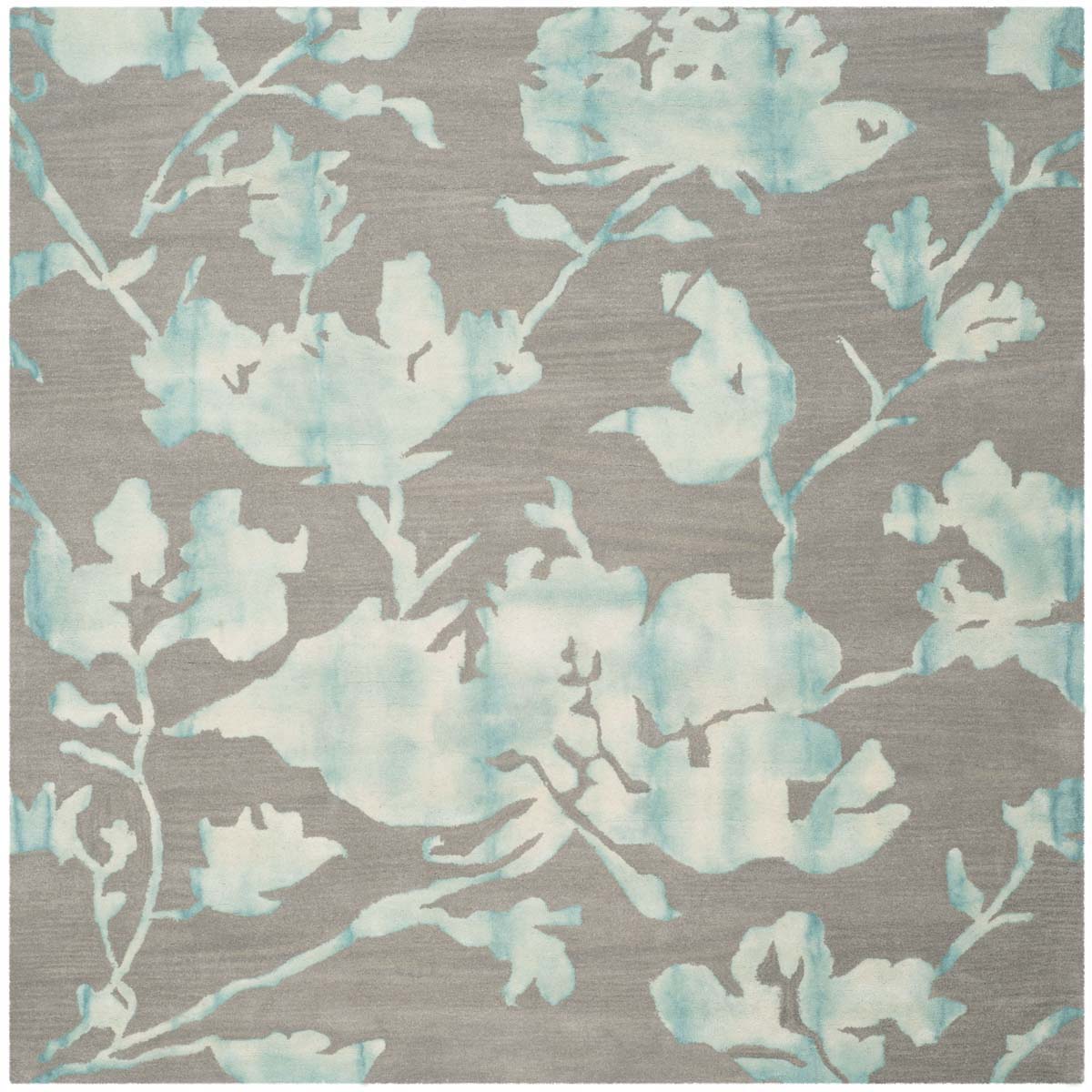 Safavieh Dip Dye 716 Rug, DDY716 - Grey / Turquoise