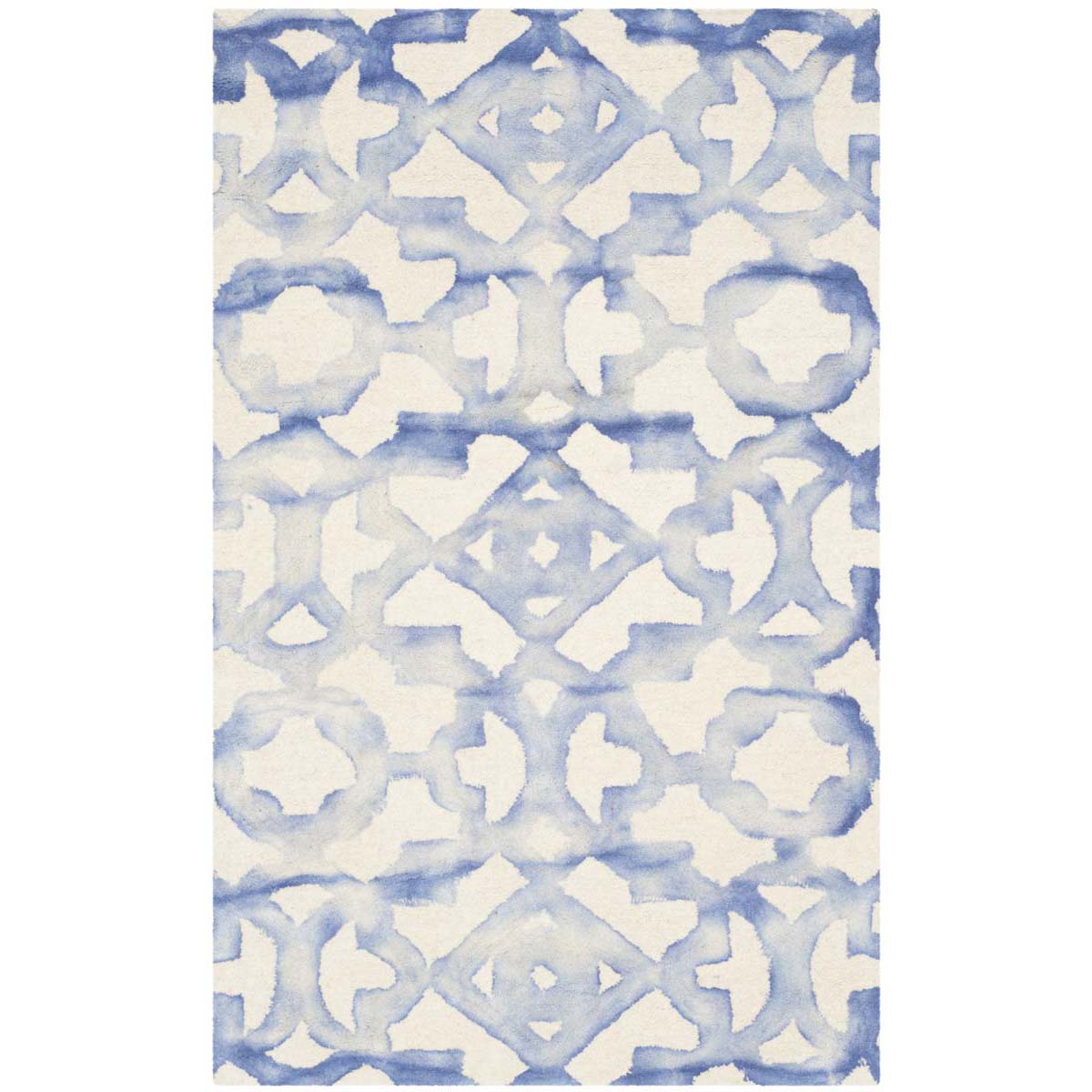 Safavieh Dip Dye 717 Rug, DDY717 - Ivory / Blue