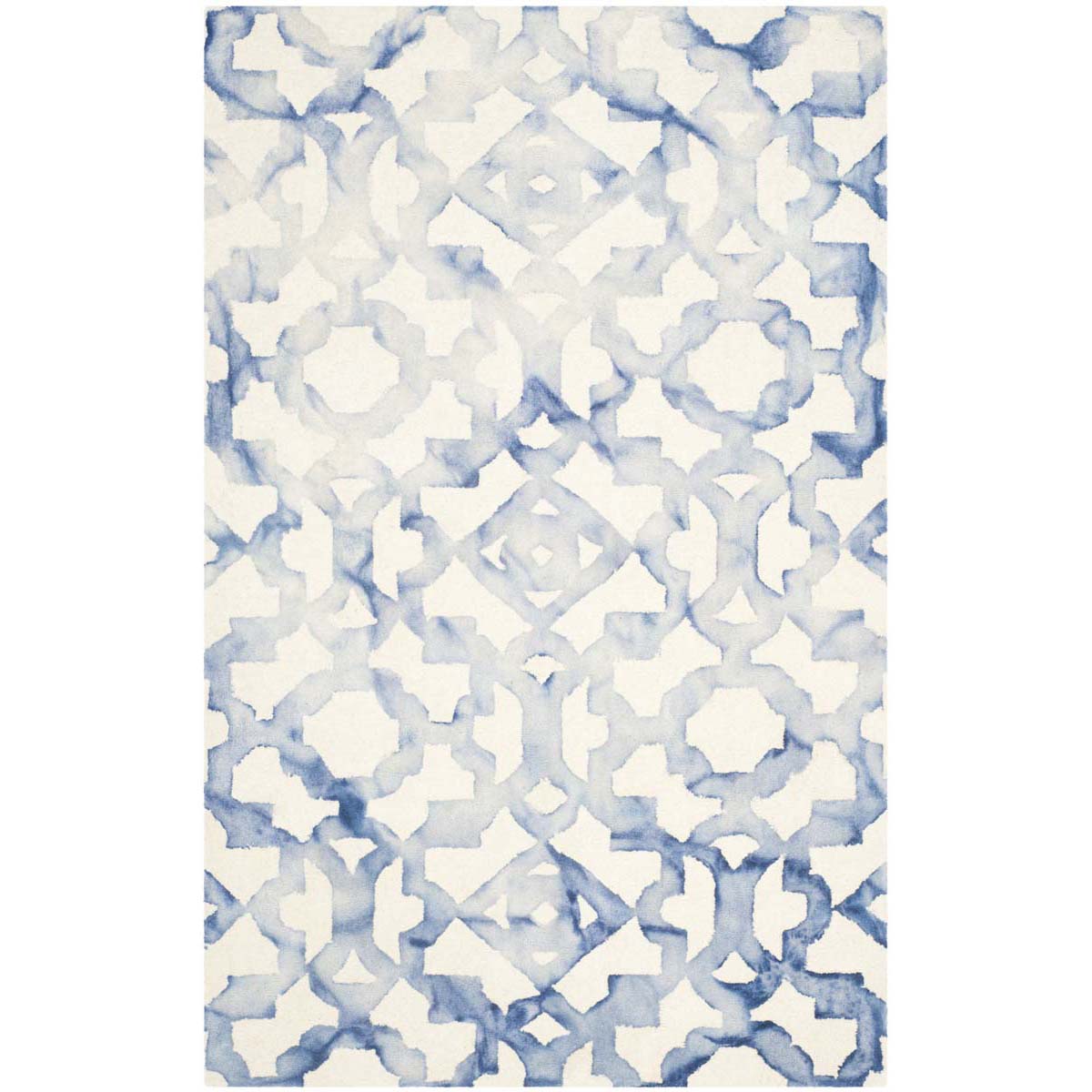 Safavieh Dip Dye 717 Rug, DDY717 - Ivory / Blue