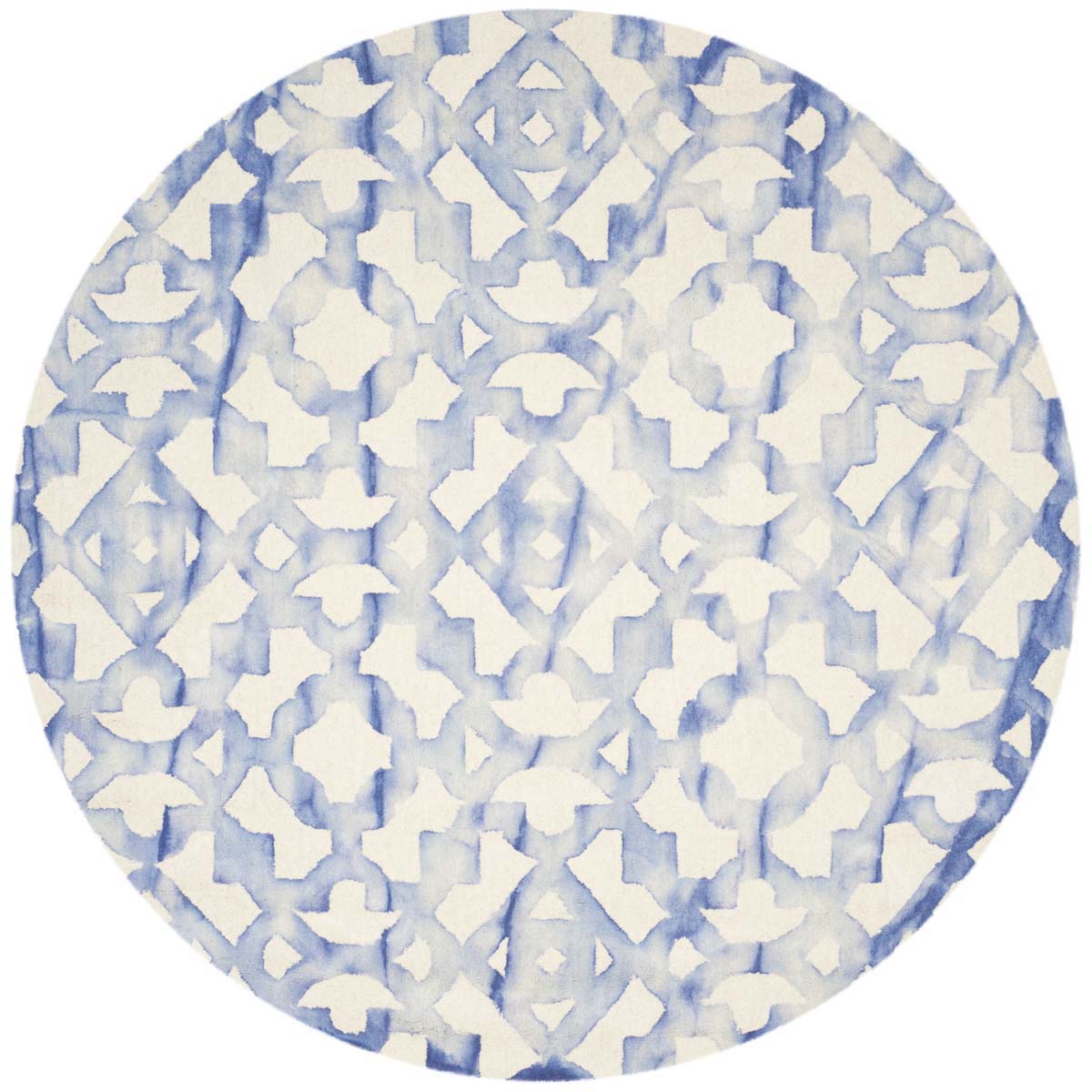 Safavieh Dip Dye 717 Rug, DDY717 - Ivory / Blue