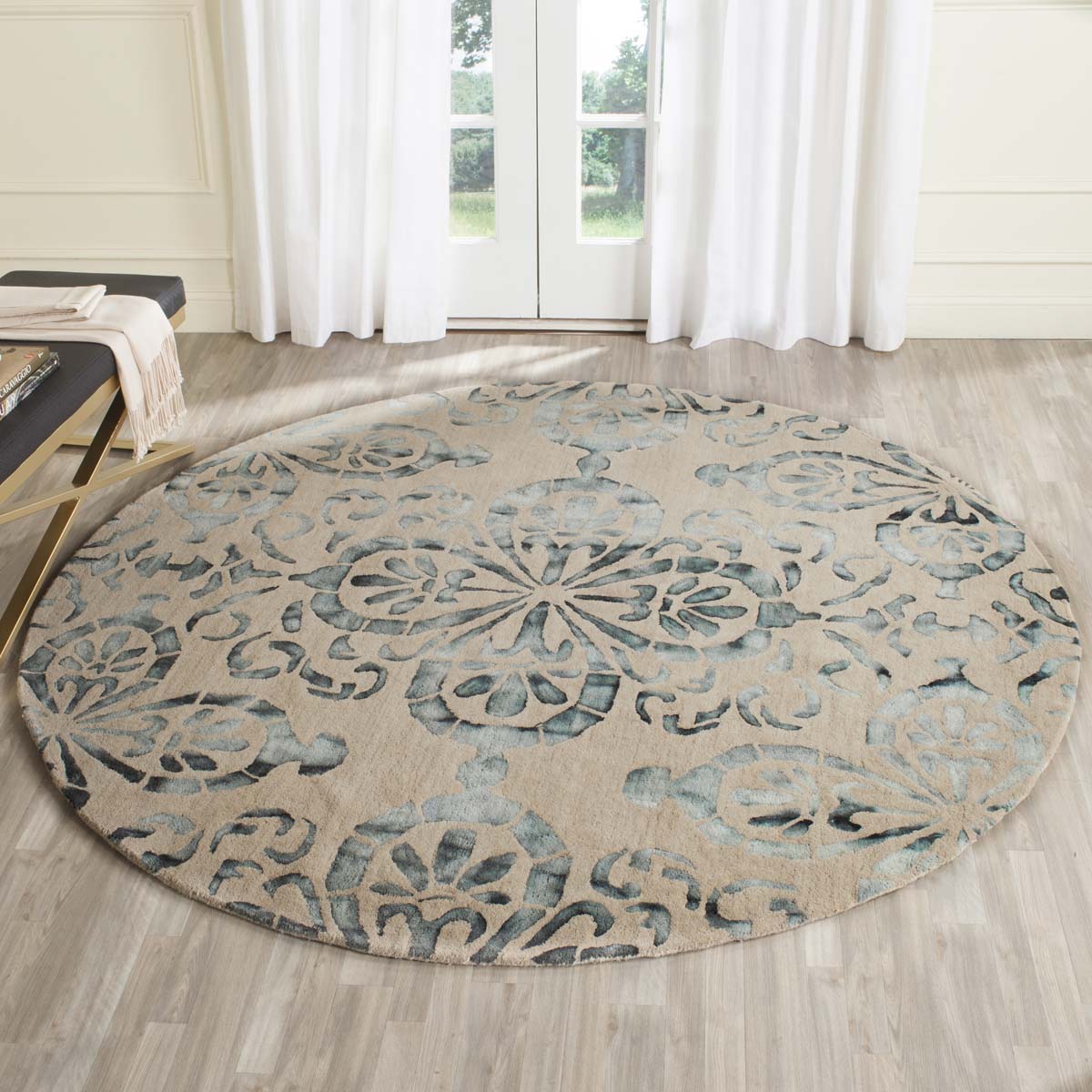 Safavieh Dip Dye 719 Rug, DDY719 - Camel / Grey