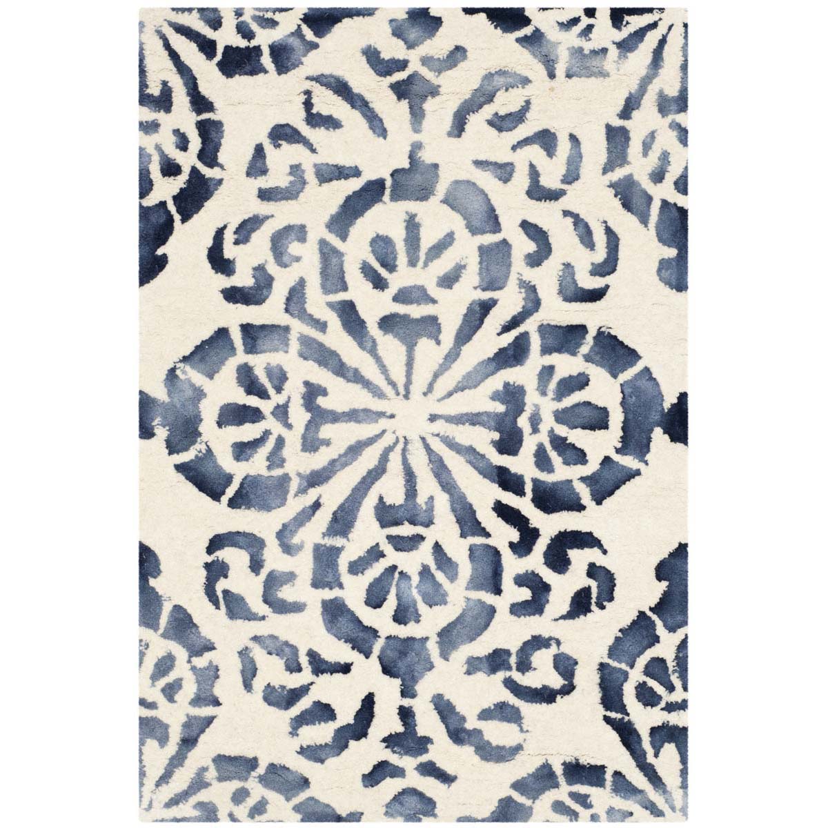 Safavieh Dip Dye 719 Rug, DDY719 - Ivory / Navy