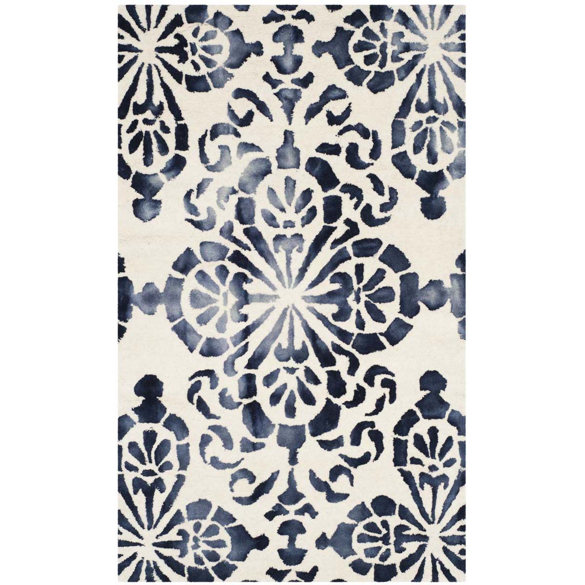 Safavieh Dip Dye 719 Rug, DDY719 - Ivory / Navy