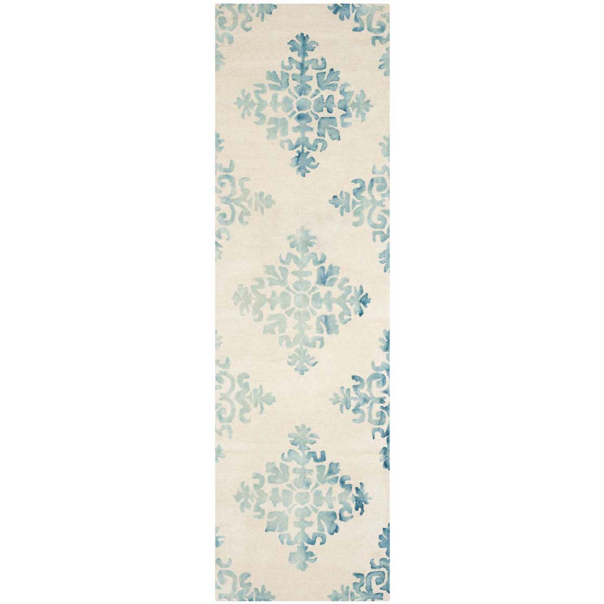 Safavieh Dip Dye 720 Rug, DDY720 - Ivory / Light Blue