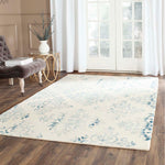 Safavieh Dip Dye 720 Rug, DDY720 - Ivory / Light Blue