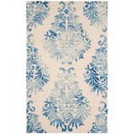 Safavieh Dip Dye 780 Rug, DDY780 - Ivory / Blue