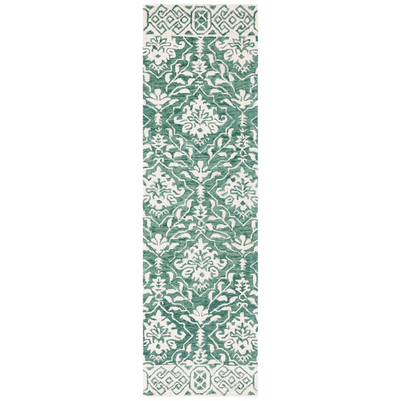 Safavieh Dip Dye 901 Rug, DDY901 - Dark Green / Ivory