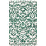 Safavieh Dip Dye 901 Rug, DDY901 - Dark Green / Ivory