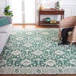 Safavieh Dip Dye 901 Rug, DDY901 - Dark Green / Ivory