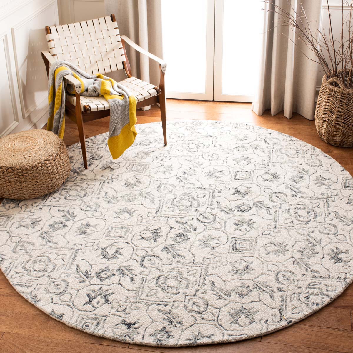 Safavieh Dip Dye 902 Rug, DDY902 - Grey / Ivory