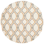 Safavieh Dhurries 104 Rug, DHU104 - Ivory / Black