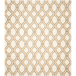 Safavieh Dhurries 104 Rug, DHU104 - Ivory / Black