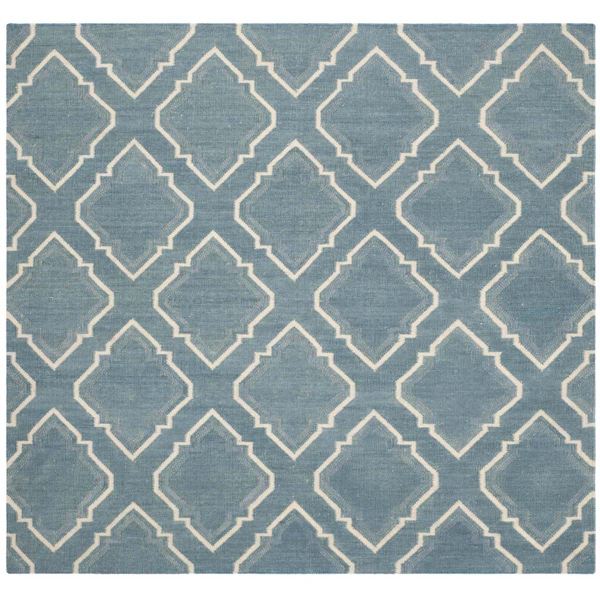 Safavieh Dhurries 112 Rug, DHU112 - Blue / Ivory