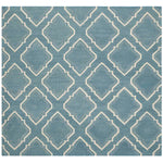 Safavieh Dhurries 112 Rug, DHU112 - Blue / Ivory