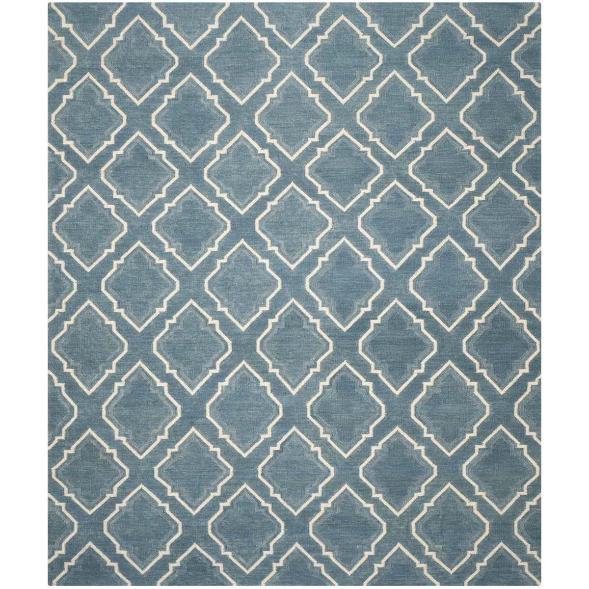 Safavieh Dhurries 112 Rug, DHU112 - Blue / Ivory