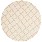 Safavieh Dhurries 117 Rug, DHU117 - Ivory / Gold