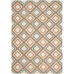 Safavieh Dhurries 119 Rug, DHU119 - Ivory / Multi