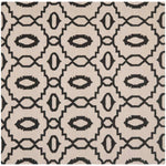 Safavieh Dhurries 205 Rug, DHU205 - Ivory / Black