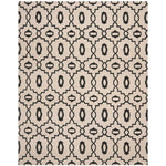 Safavieh Dhurries 205 Rug, DHU205 - Ivory / Black