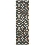 Safavieh Dhurries 205 Rug, DHU205 - Charcoal / Ivory