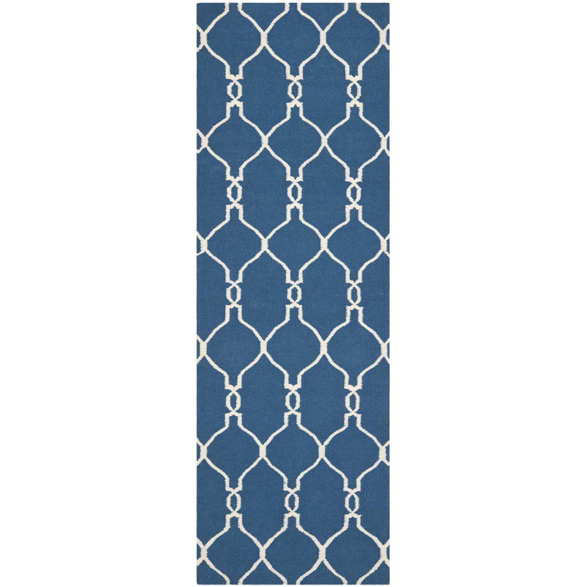 Safavieh Dhurries 415 Rug, DHU415 - Dark Blue