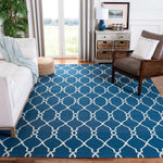 Safavieh Dhurries 415 Rug, DHU415 - Dark Blue