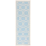 Safavieh Dhurries 545 Rug, DHU545 - Light Blue / Ivory