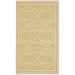 Safavieh Dhurries 545 Rug, DHU545 - Light Green / Ivory