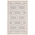 Safavieh Dhurries 545 Rug, DHU545 - Grey / Ivory